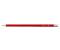 Карандаш чернографитный Forpus, твердость грифеля ТМ, с ластиком, корпус красный