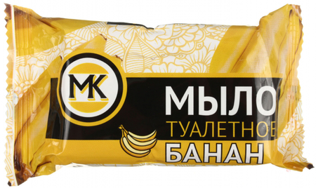 Мыло туалетное «Ординарное», 90 г, «Банан» Мыло туалетное «Ординарное», 90 г, «Банан»