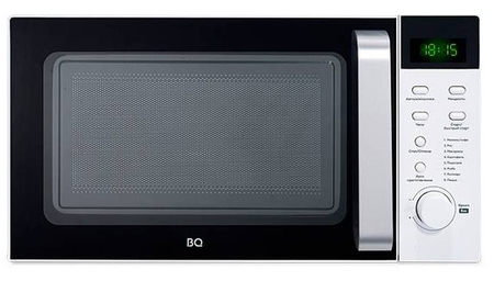 Микроволновая печь BQ MWO 20003ST/W, белая с черным