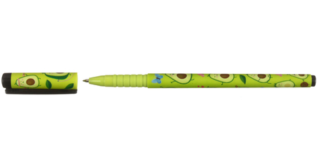 Ручка шариковая Brauberg Soft Touch Grip, Avocado, стержень синий