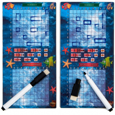 Игра настольная «Морской бой», «На Дальних берегах», 6+