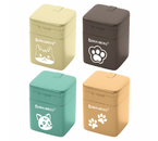 Точилка пластиковая Brauberg «Милые коты», 1 отверстие, с контейнером, ассорти