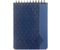 Блокнот на гребне Art Deco (А6), 100*140 мм, 80 л., клетка, синий