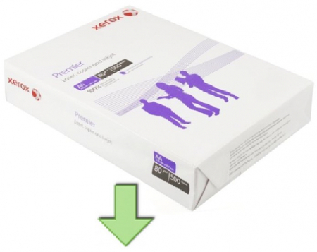 Бумага офисная Xerox Premier, А4 (210*297 мм), 80 г/м2, 500 л.