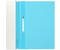 Папка-скоросшиватель пластиковая А4 «Стамм», толщина пластика 0,18 мм, бирюзовая