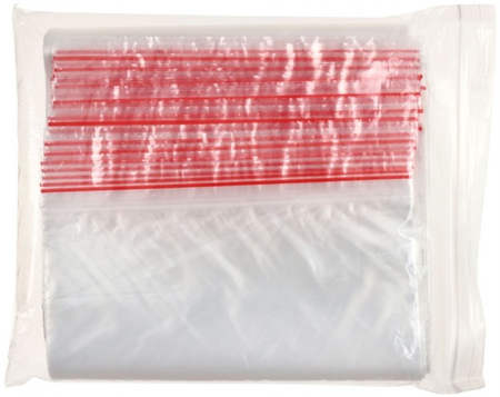 Пакет упаковочный с застежкой (ZipLock) Aviora, 200*300 мм, 100 шт., 35,6 мкм