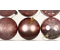 Набор шаров новогодних «Маджента» (пластик), диаметр 8 см, 6 шт.