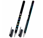 Ручка шариковая Funster, Black Cat, корпус ассорти, стержень синий