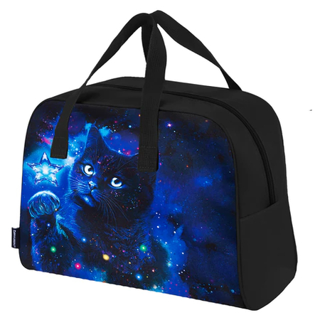 Сумка для внешкольных занятий Brauberg Active, 350*250*150 мм, Star Cat