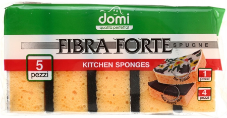 Губки для посуды Domi, 5 шт.