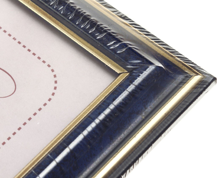 Фоторамка пластиковая OfficeSpace, 21*30 см, синяя