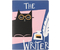 Тетрадь общая А4, 40 л. на скобе Writer, 195*265 мм, клетка, «Кот»