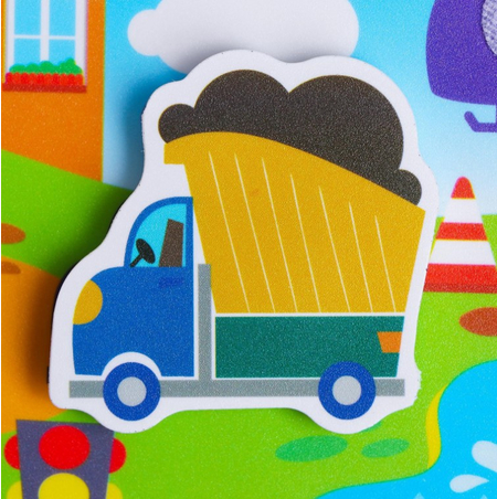 Игра на липучках «Веселые липучки», «Транспорт», 3+ Игра на липучках «Веселые липучки», «Транспорт», 3+