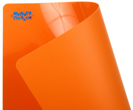 Доска для лепки «Мульти-Пульти», А4 (210*297 мм), оранжевая