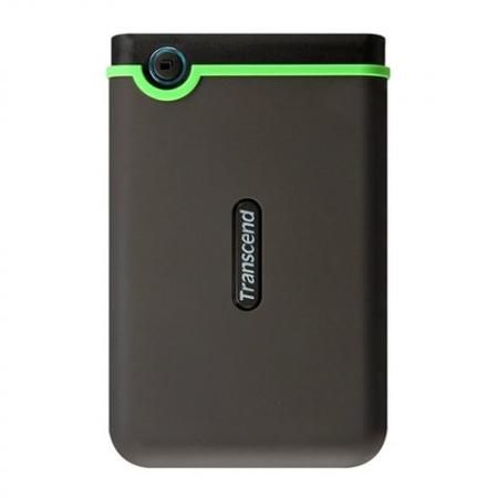 Внешний жесткий диск Transcend StoreJet M3 2.5", 1 Tb, TS1TSJ25M3, серый+салатовый