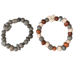 Браслет на резинке (Ярохнович Ю.С.), длина 15 см, ассорти