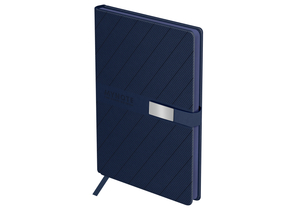 Ежедневник недатированный Greenwich Line Fascia А5, 145×210 мм, 136 л., Navy Blue, синий