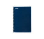 Тетрадь общая А4, 80 л. на гребне Attache, 200×290 мм, клетка, синяя