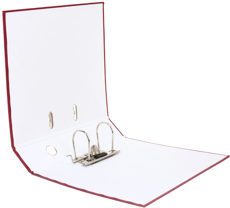 Папка-регистратор Index с односторонним ПВХ-покрытием, корешок 70 мм, бордовый Папка-регистратор Index с односторонним ПВХ-покрытием, корешок 70 мм, бордовый