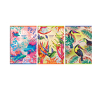 Тетрадь общая А4, 80 л. на гребне BG Colorful World, 205×295 мм, клетка, ассорти