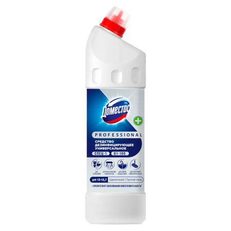 Средство чистящее универсальное Domestos Professional, 1000 мл, «Свежесть Атлантики»