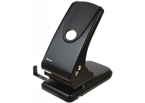 Дырокол Berlingo Office Soft, 210×110 мм, 65 л., черный