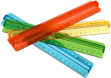 Линейка пластиковая с держателем Brauberg Neon, 20 см, прозрачная неон, ассорти Линейка пластиковая с держателем Brauberg Neon, 20 см, прозрачная неон, ассорти
