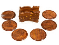 Набор деревянных подставок под горячее Sima-Land Набор деревянных подставок под горячее Sima-Land