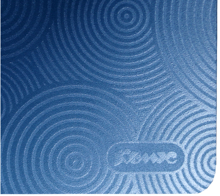 Блокнот на гребне «Комус» (А7), 75*105 мм, 80 л., клетка, синий
