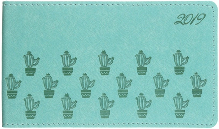 Еженедельник датированный на 2019 год «Виннер», 150*87 мм, 64 л., мятный Еженедельник датированный на 2019 год «Виннер», 150*87 мм, 64 л., мятный