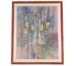 Картина «Наблюдение» (Губаревич И.В.), 44×34 см, бумага, смешанная техника Картина «Наблюдение» (Губаревич И.В.), 44×34 см, бумага, смешанная техника