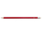 Карандаш чернографитный Forpus, твердость грифеля ТМ, с ластиком, корпус красный