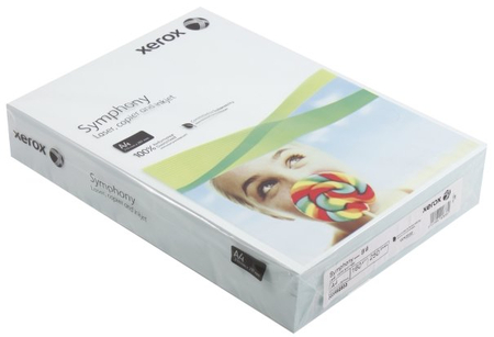 Бумага офисная цветная Xerox Symphony TCF, А4 (210*297 мм), 160 г/м2, 250 л., бледно-голубая