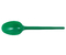Ложки одноразовые столовые «Мистерия», длина 165 мм, 100 шт., зеленые