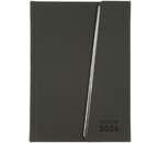 Ежедневник датированный на 2026 год BG Magnet Grey, 150×210 мм, 176 л., серый Ежедневник датированный на 2026 год BG Magnet Grey, 150×210 мм, 176 л., серый