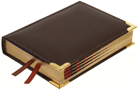 Ежедневник датированный на 2026 год Delucci (А6), 110*160 мм, 184 л., коричневый Ежедневник датированный на 2026 год Delucci (А6), 110*160 мм, 184 л., коричневый