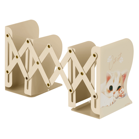 Подставка для книг металлическая Meshu, 17,5*13,5*10 см, Cute Cat Подставка для книг металлическая Meshu, 17,5*13,5*10 см, Cute Cat