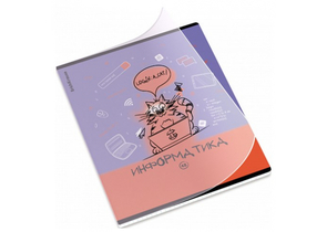 Тетрадь предметная А5, 48 л. на скобе «Котоформулы», 170×203 мм, клетка, «Информатика» Тетрадь предметная А5, 48 л. на скобе «Котоформулы», 170×203 мм, клетка, «Информатика»
