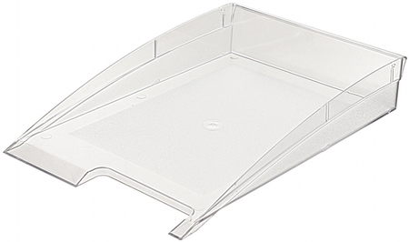Лоток горизонтальный Attache City, 340*225*65 мм, прозрачный