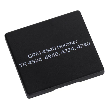 Подушка штемпельная сменная GRM (подходит для штампов Trodat), 4940_4924 (40*40 мм), синяя (для GRM 4940_4924, Trodat 4940, 4924, 4724, 4740)