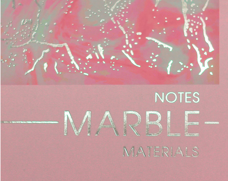 Книжка записная Materials, 110*150 мм, 80 л., точки, Marble Книжка записная Materials, 110*150 мм, 80 л., точки, Marble