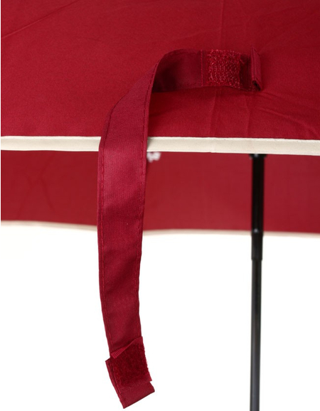 Зонт женский от дождя (полуавтомат) 3720, бордовый