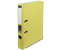 Папка-регистратор Economix с односторонним ПВХ-покрытием, корешок 50 мм, желтый 