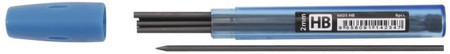 Грифели для автоматических карандашей LeftRight Stabilo, толщина грифеля 2 мм, твердость ТМ, 8 шт.