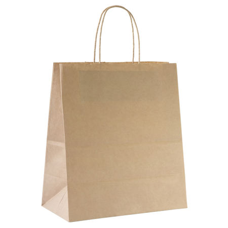 Пакет бумажный с ручками Aviora «Крафт», 220*120*250 мм Пакет бумажный с ручками Aviora «Крафт», 220*120*250 мм