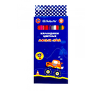 Карандаши цветные «ПандаРог. Гонка», 24 цвета, длина 175 мм