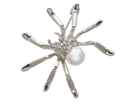 Брошь «Паук. Жемчужинка»