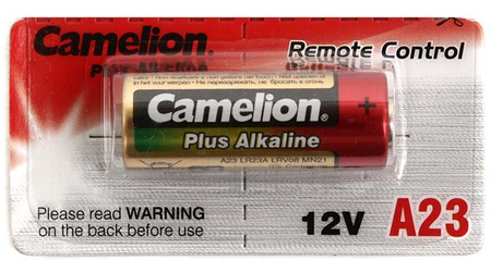 Батарейка щелочная Camelion Remote Control, LR23A, A23, 12V