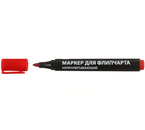 Маркер для флипчартов Brauberg «Непропитывающий», красный