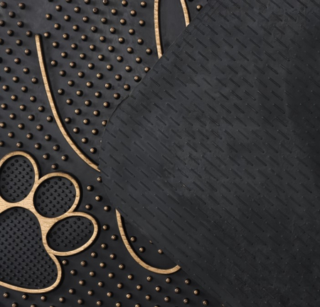 Коврик придверный полиэстровый Sima-Land, 40*70 см, «Лапка», ассорти